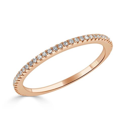 14k stackable eternity band