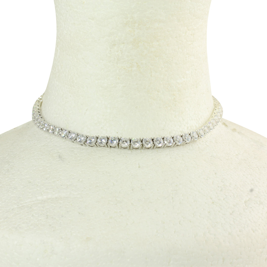 LARGE DIAMOND TENNIS CHOKER