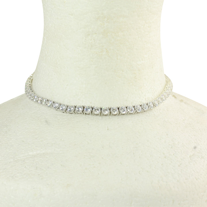 LARGE DIAMOND TENNIS CHOKER