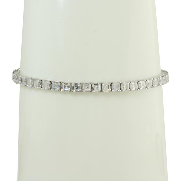 PRINCESS CUT TENNIS BRACELET