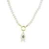 white fish necklace