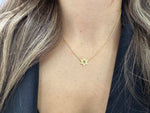 GOLD STAR OF DAVID NECKLACE