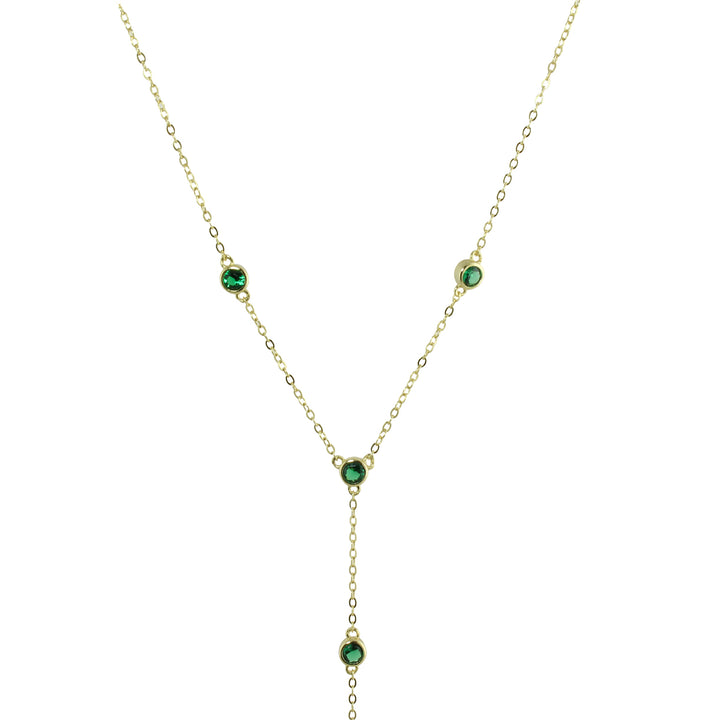 GREEN DIAMONDS BY THE YARD LARIAT