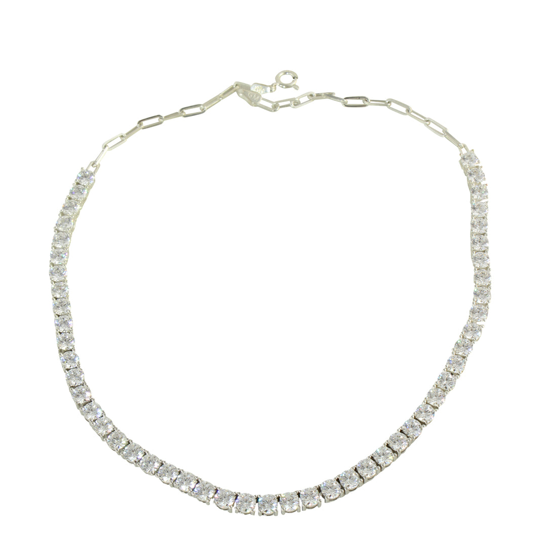 LARGE DIAMOND TENNIS CHOKER