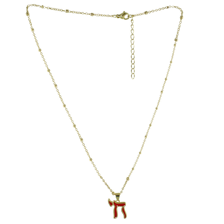 MINI ENAMEL CHAI NECKLACE