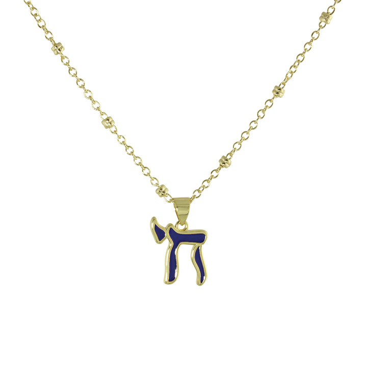 MINI ENAMEL CHAI NECKLACE