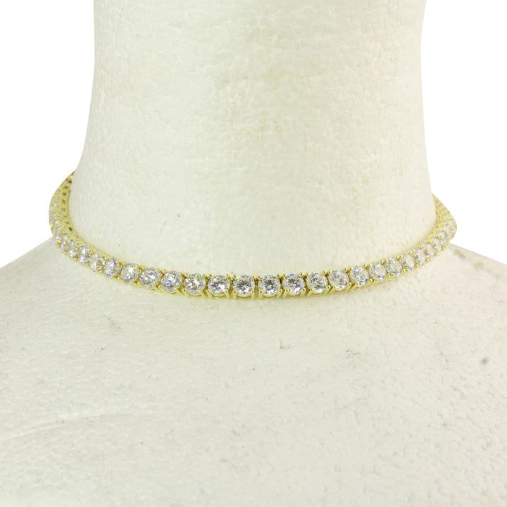 LARGE DIAMOND TENNIS CHOKER