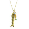 long double sardine necklace