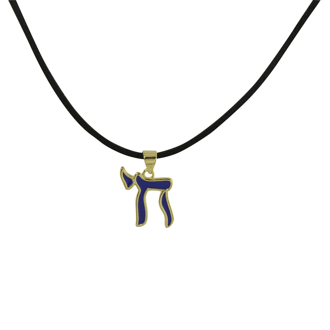 MINI ENAMEL CHAI CORD CHOKER