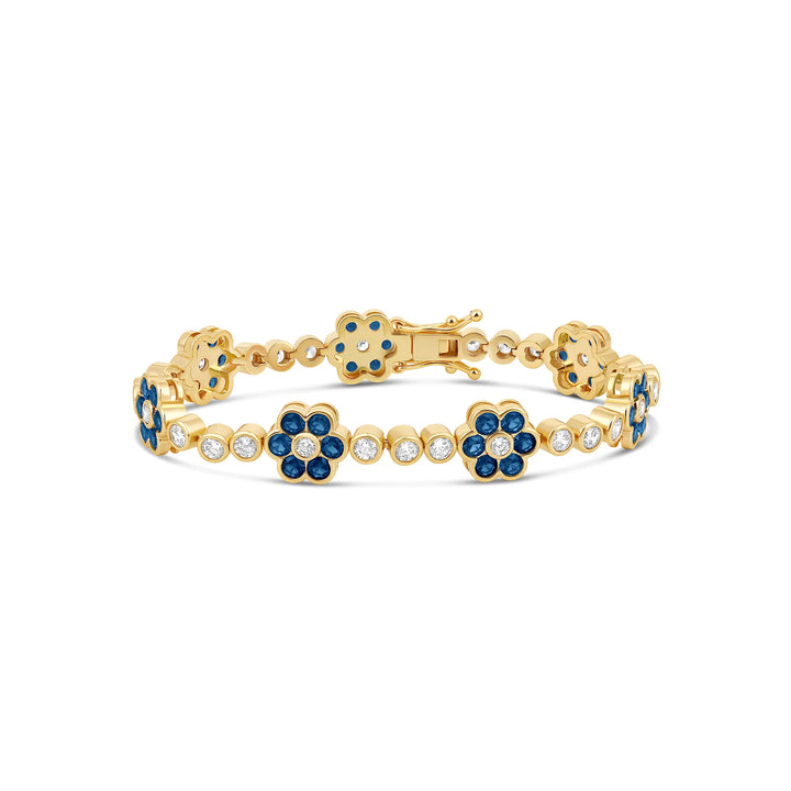 FLOWER TENNIS BRACELET