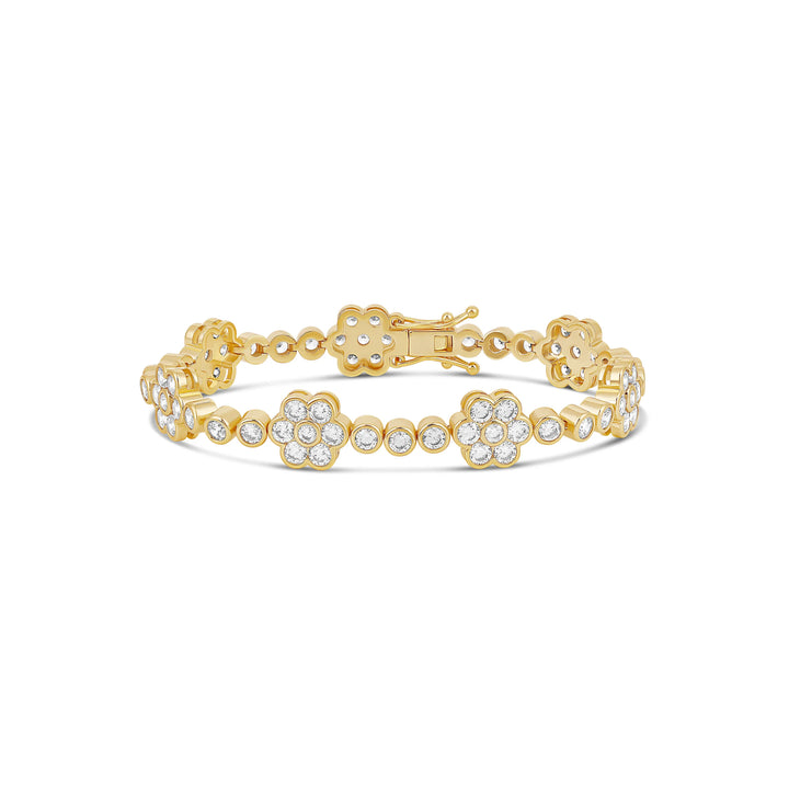 FLOWER TENNIS BRACELET