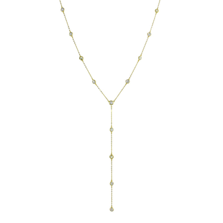 DIAMOND STATION LARIAT &amp; CHOKER  SET