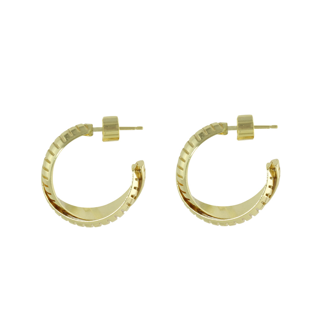 COBRA FLEX HOOP EARRINGS
