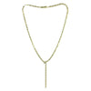 Vermeil snake necklace