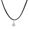 PEAR SOLITAIRE NECKLACE