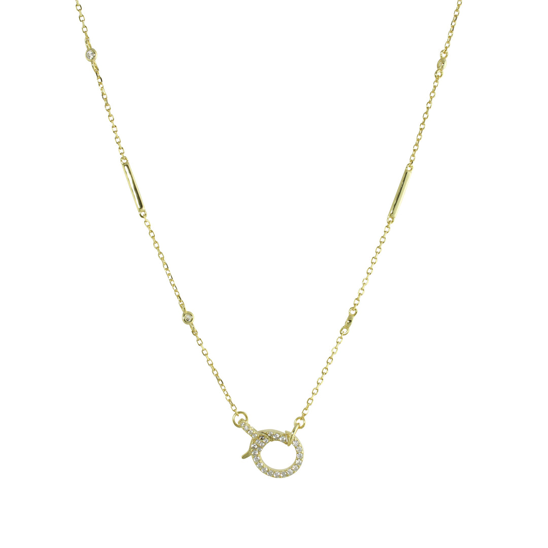 LOBSTER LOCK LINK NECKLACE