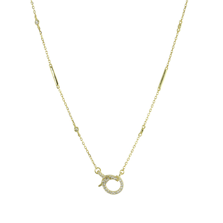 LOBSTER LOCK LINK NECKLACE