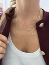 LONG DIAMONDS BY THE YARD NECKLACE