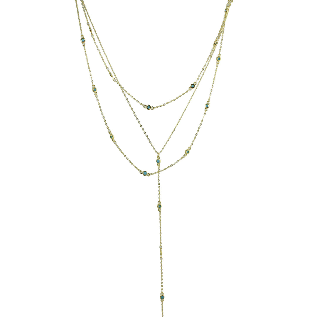 THREE LAYER DIAMONDS BY THR YARD LARIAT