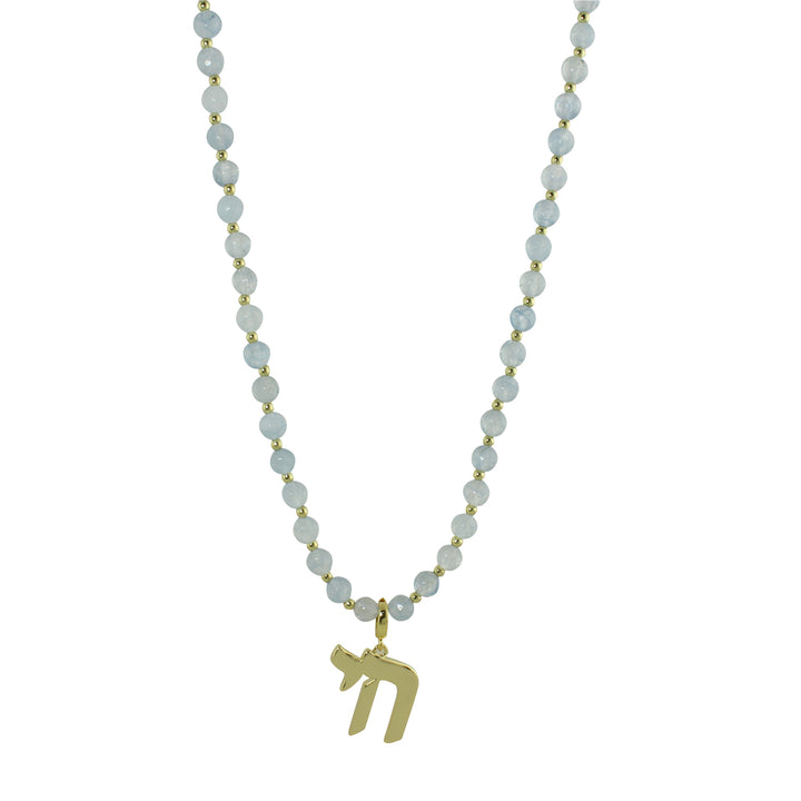 LONG PASTEL BEAD CHAI NECKLACE
