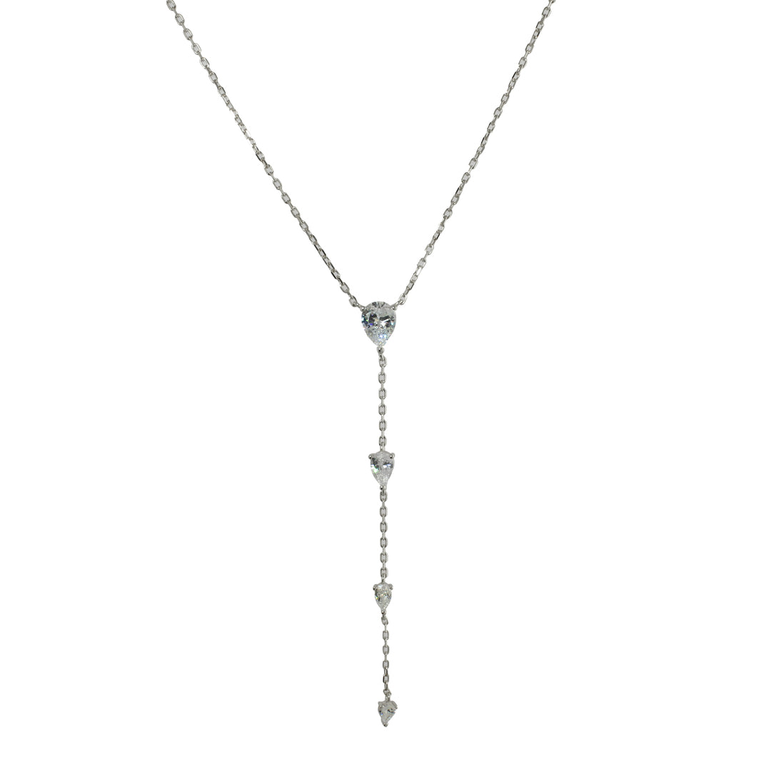 PEAR STATION LARIAT NECKLACE