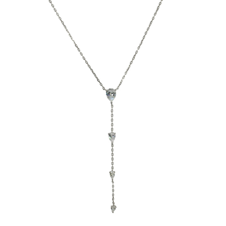 PEAR STATION LARIAT NECKLACE