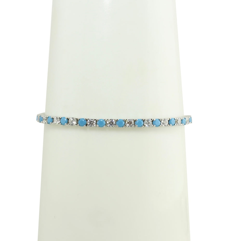 turquoise tennis bracelet