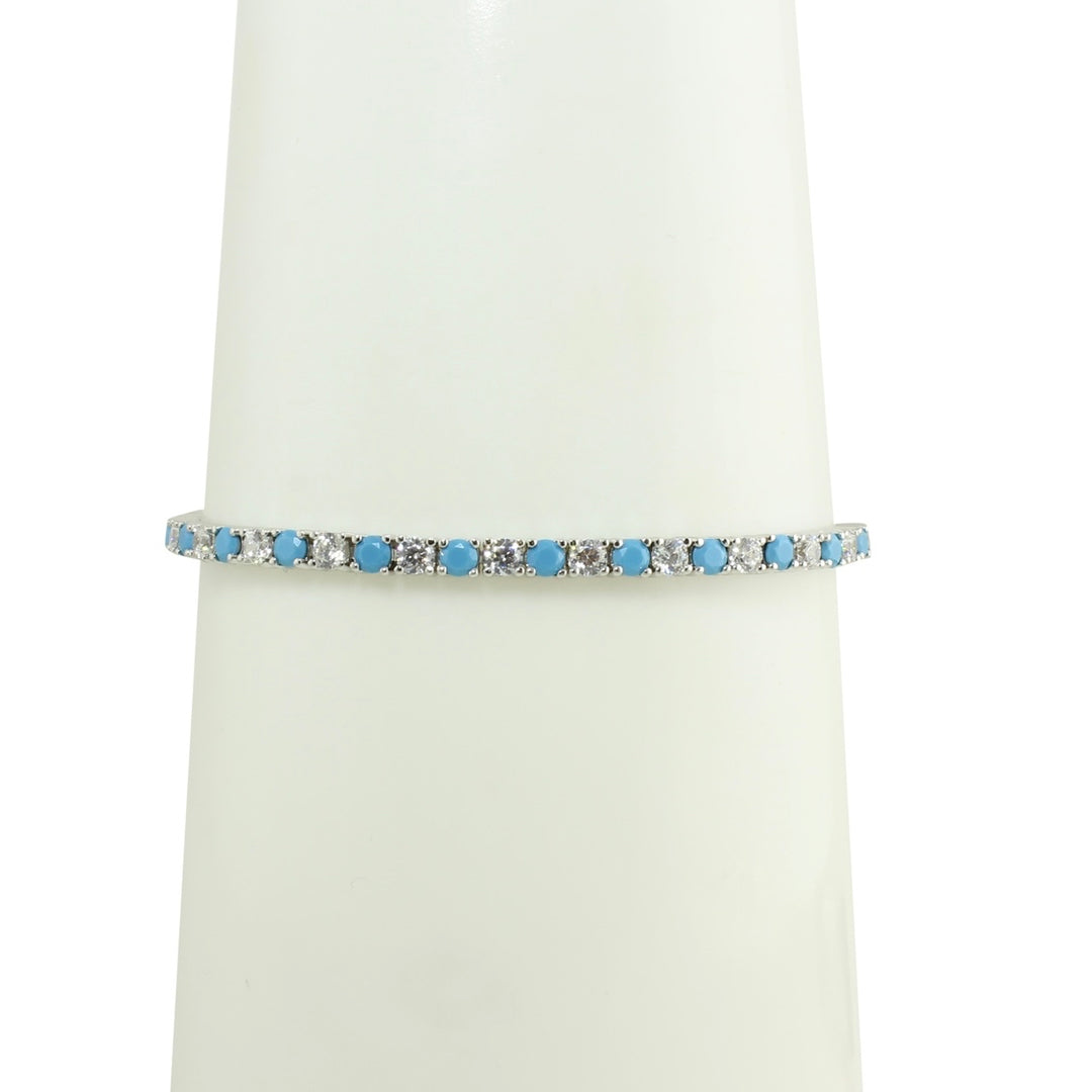 turquoise tennis bracelet