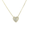 ENAMEL HEART NECKLACE