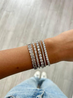 BEZEL TENNIS BRACELET