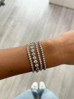 BEZEL TENNIS BRACELET