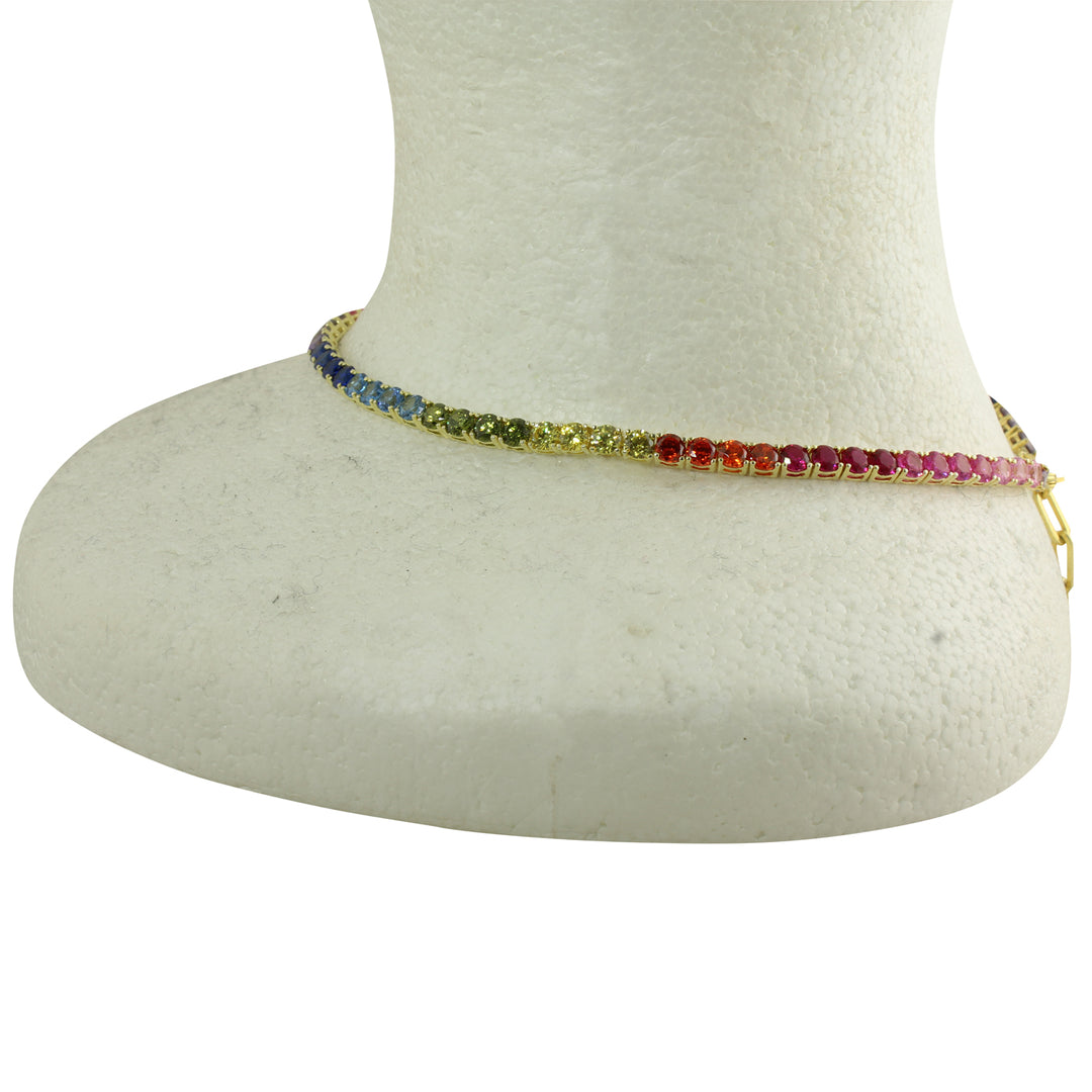 RAINBOW TENNIS CHOKER
