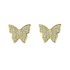 BUTTERFLY STUD EARRINGS