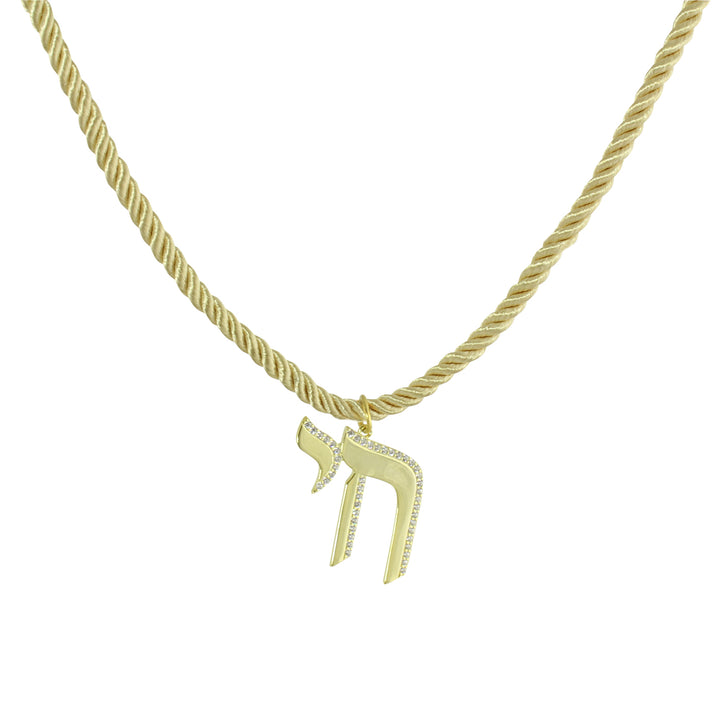 LARGE CHAI ROPE NECKLACE