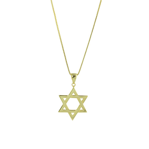 LARGE STAR OF DAVID NECKLACE