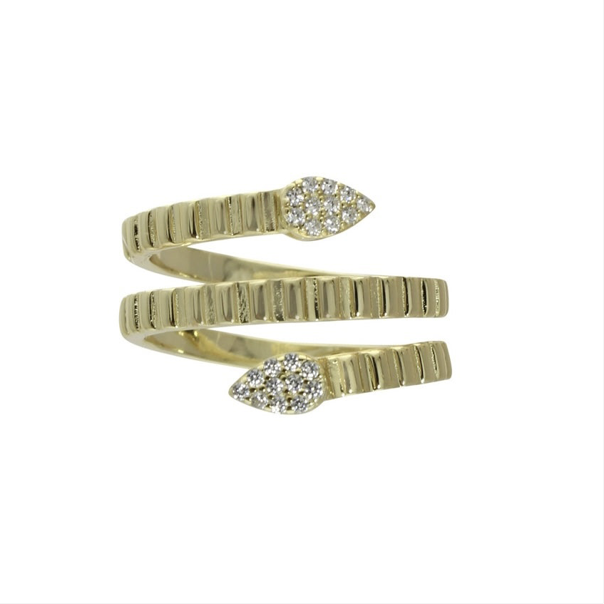 CABLE WRAP SNAKE RING