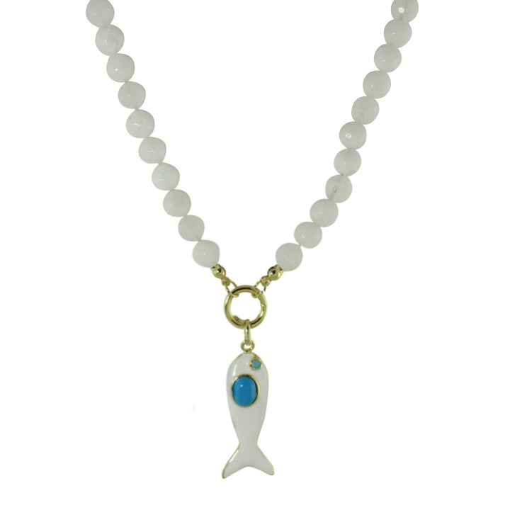 COLOR FISH BEAD NECKLACE