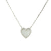 ENAMEL HEART NECKLACE