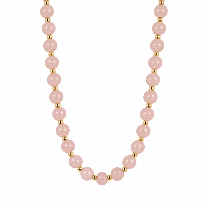 LONG COLOR BEAD NECKLACE