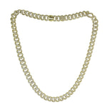 Gold Cuban link necklace