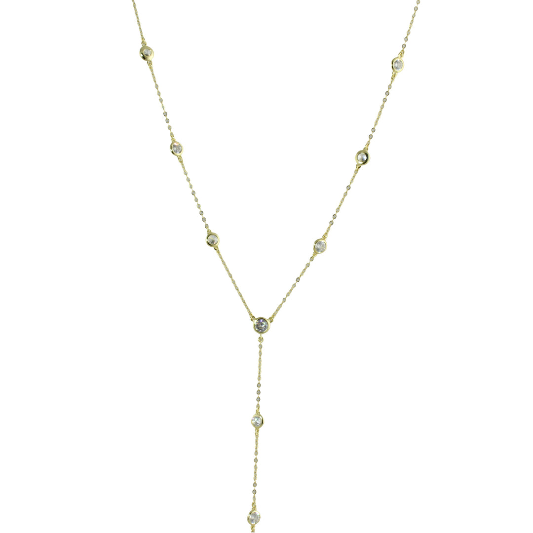 DIAMONDS BY THE YARD LARIAT CHOKER SET