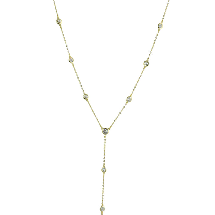 DIAMONDS BY THE YARD LARIAT CHOKER SET