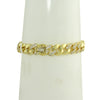 Shiny gold cuban Link bracelet