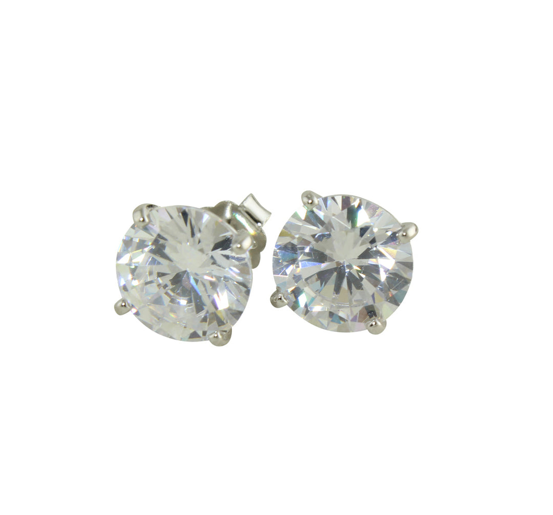CZ STUD EARRINGS