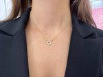 CZ STAR OF DAVID NECKLACE