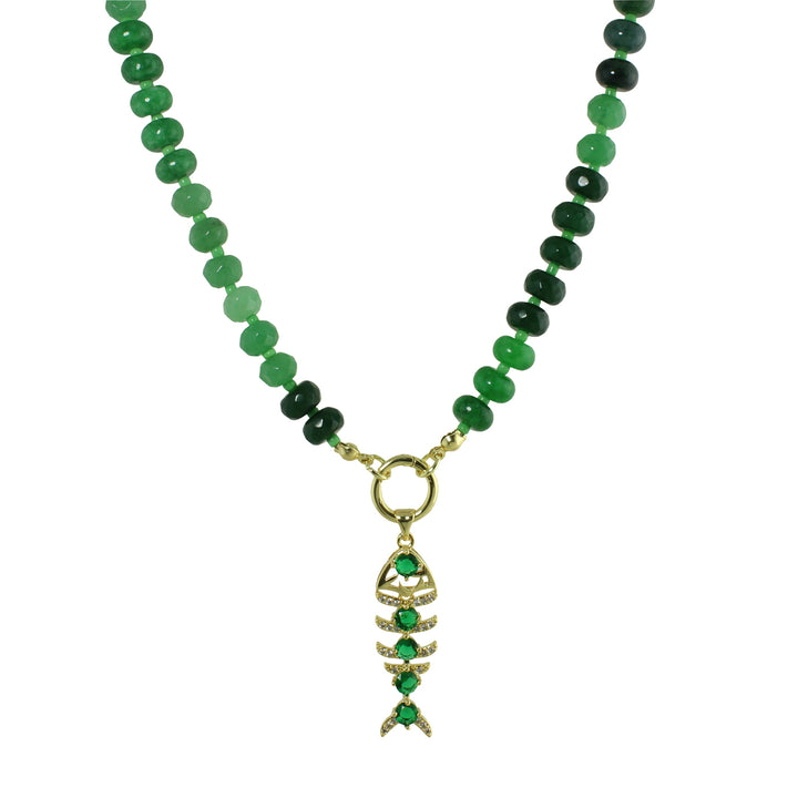 COLOR FISH BEAD NECKLACE