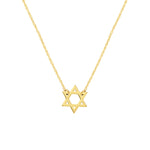 14K SMALL STAR OF DAVID NECKLACE
