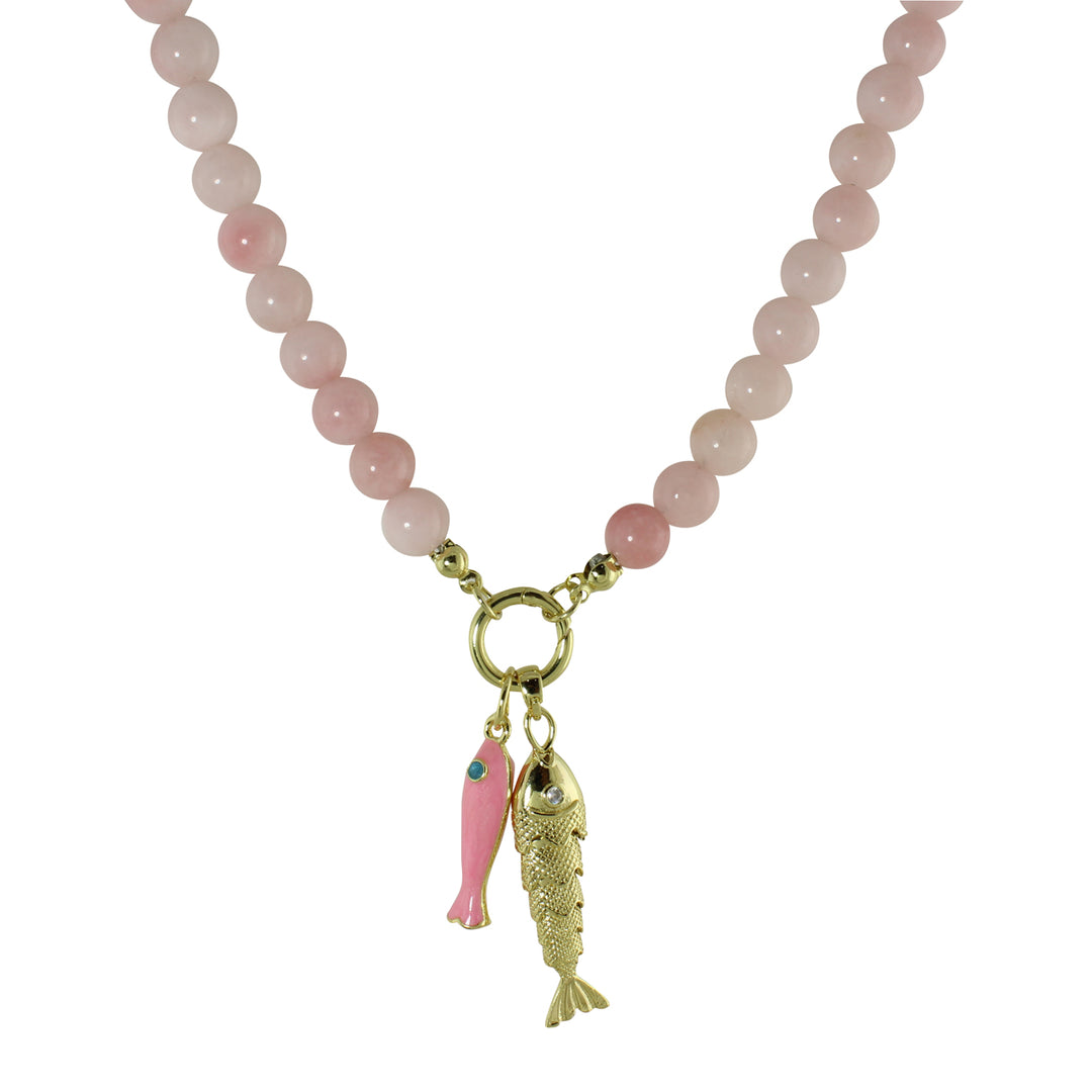 COLOR FISH BEAD NECKLACE