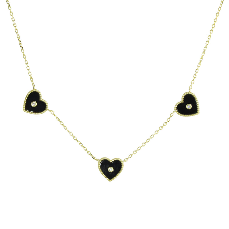 HEART STATION NECKLACE