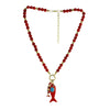 COLOR FISH BEAD NECKLACE